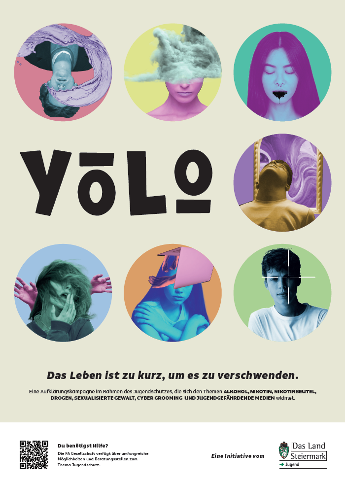 Präventionskampagne YOLO – You Only Live Once